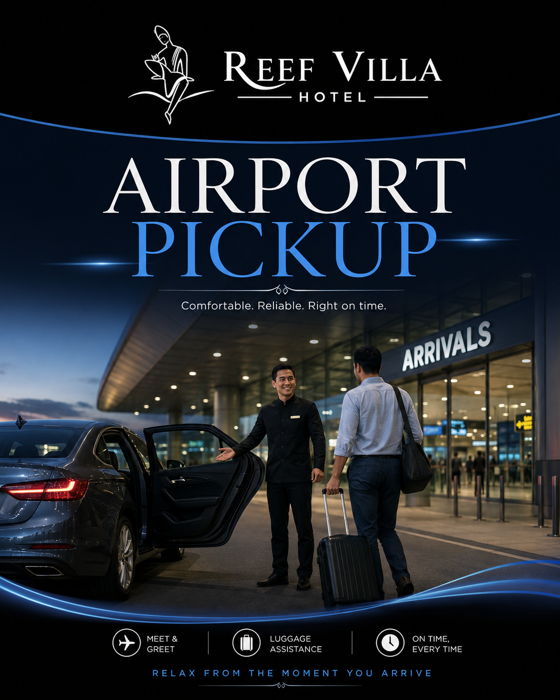 Sedan Airport Pickup